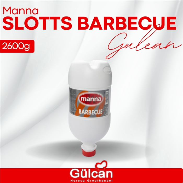 Manna slotts barbecue 2600g