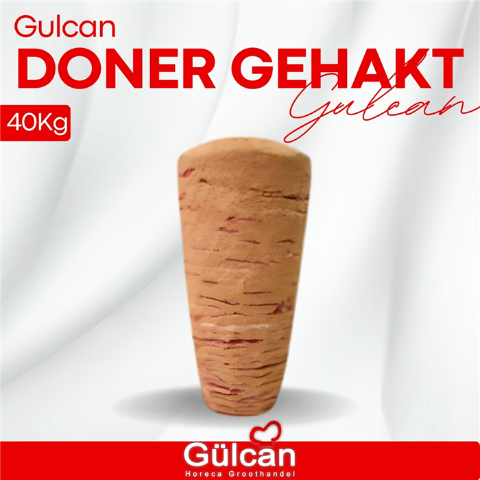 Gulcan doner gehakt 40KG