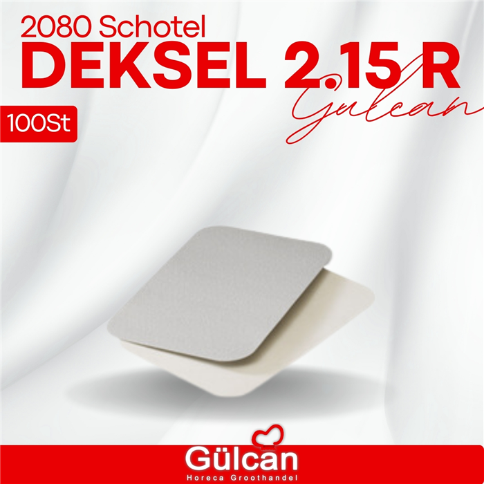 Deksel 2.15 R (v 2080 Schotel) 100st