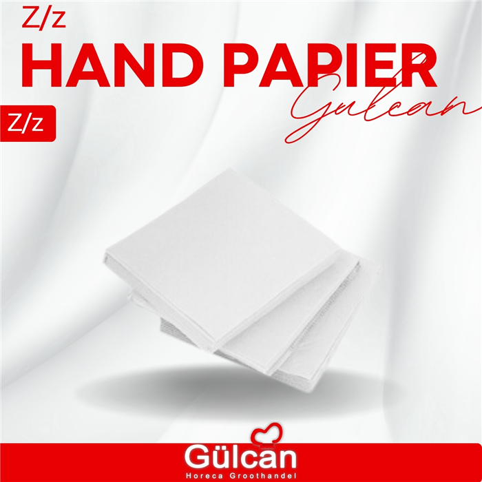 Hand papier Z/z