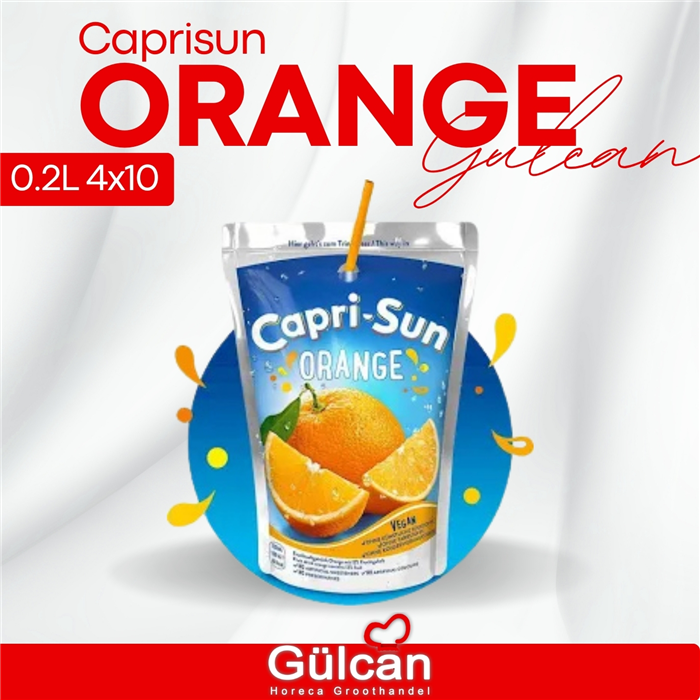 Caprisun orange 0.2L 4x10