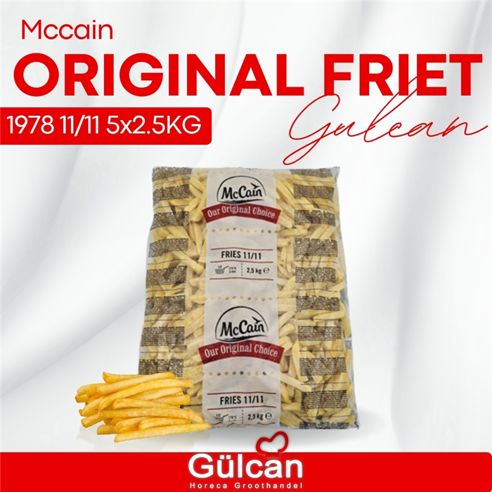 Mccain original friet 1978 11/11 5x2.5KG