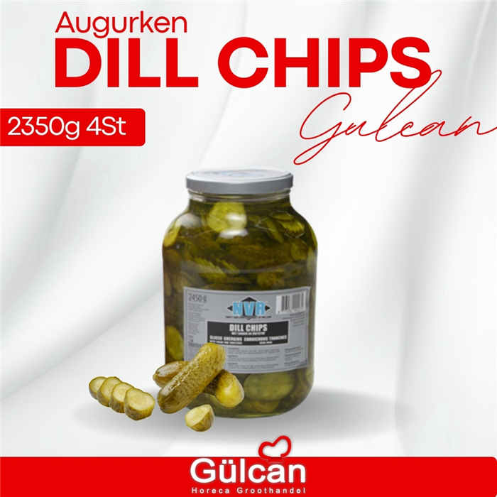 Dill Chips Augurken 2350g