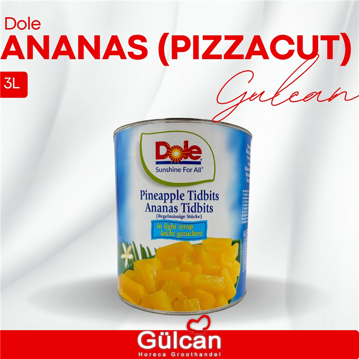 Dole Ananas (pizzacut) Blik 3l