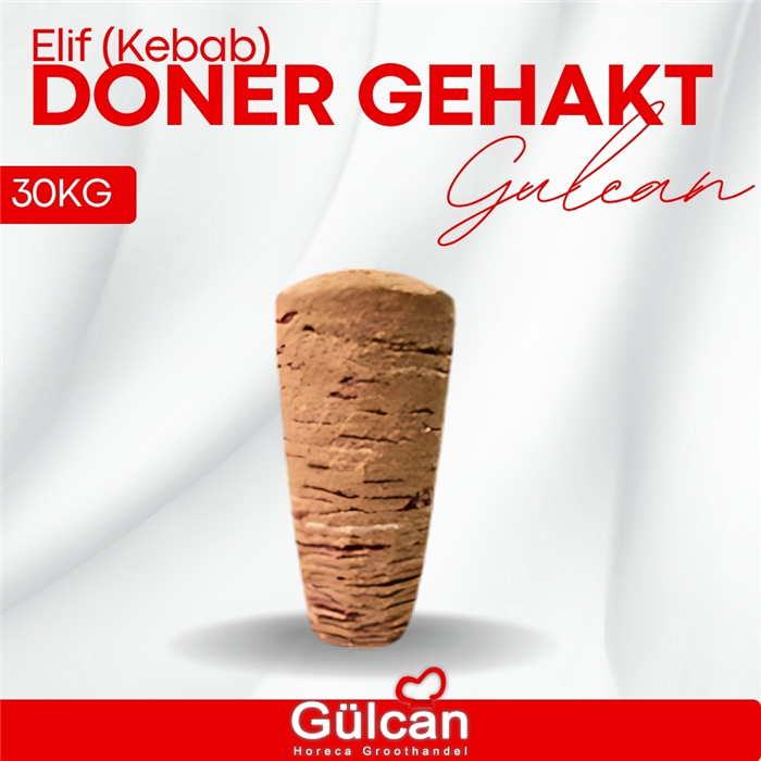 Elif doner gehakt (kebab) 30KG