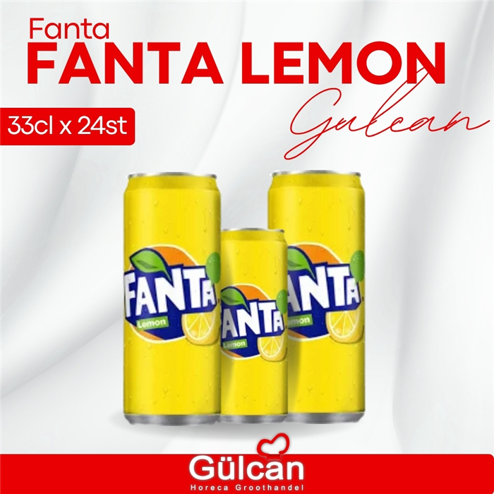 Fanta lemon 24x33cL