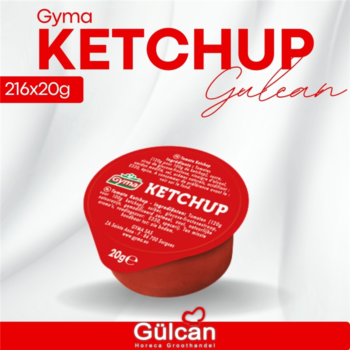 Gyma ketchup 216x20g