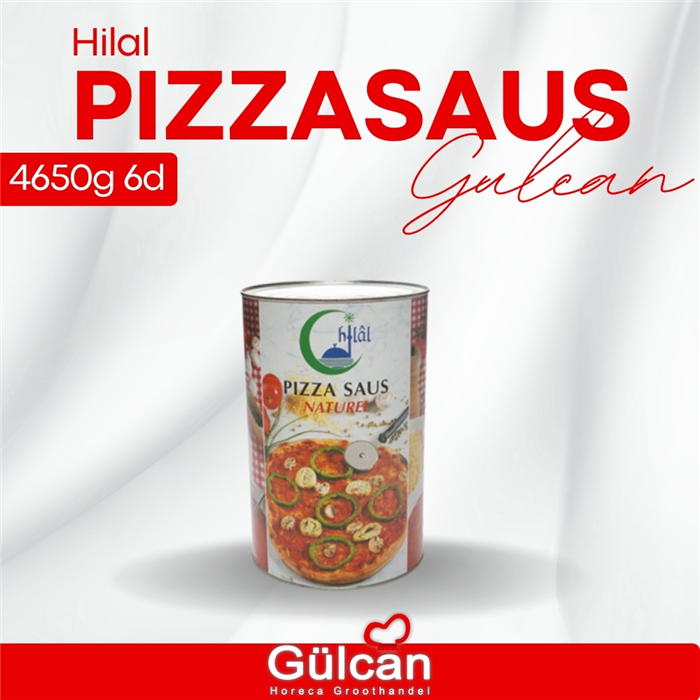 Blik hilal pizzasaus 4650g 