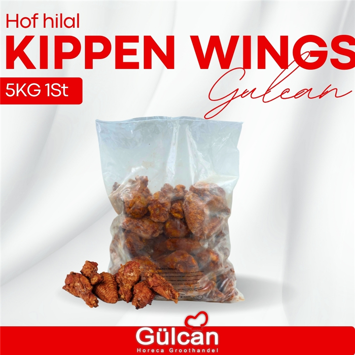 Hof hilal kippen wings 5KG 1St