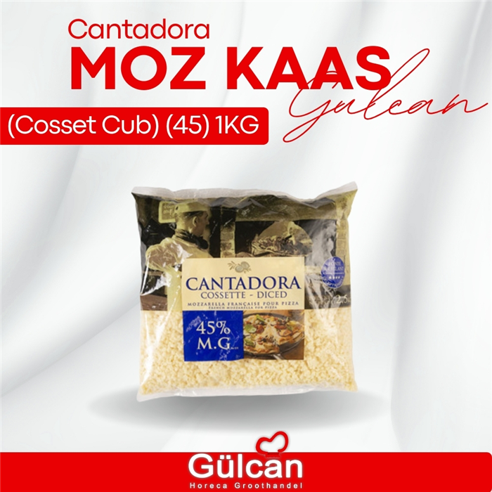 Cantadora Mozzarella(+45 Kaas) (cosset Cub) 2.5kg