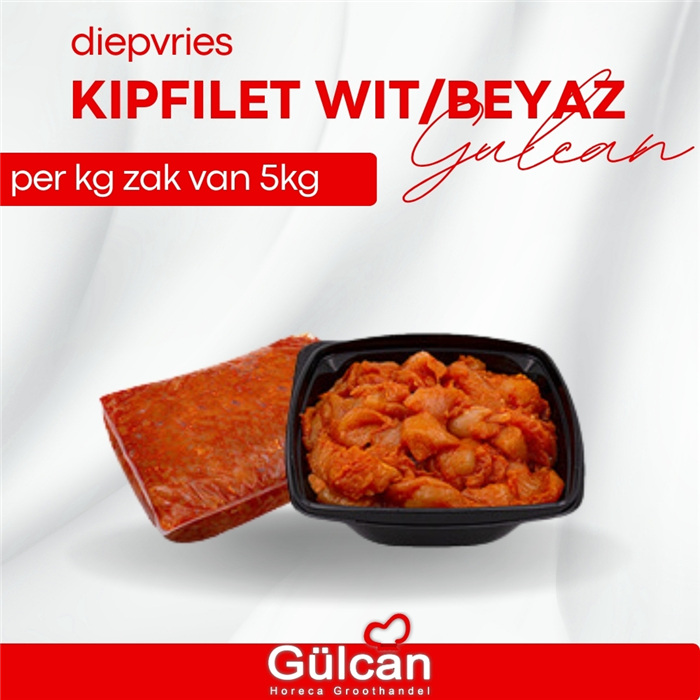 Kipfilet -( Wit/beyaz) - Diepvries 5kg