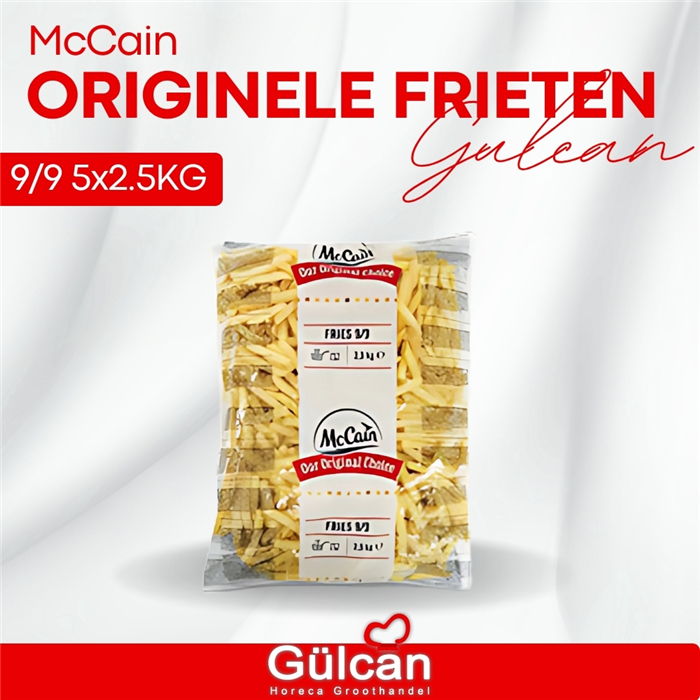 McCain originele frieten 9/9 5x2.5KG