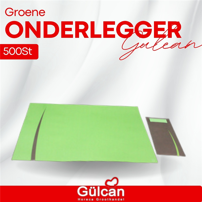 Groene Onderlegger 500st