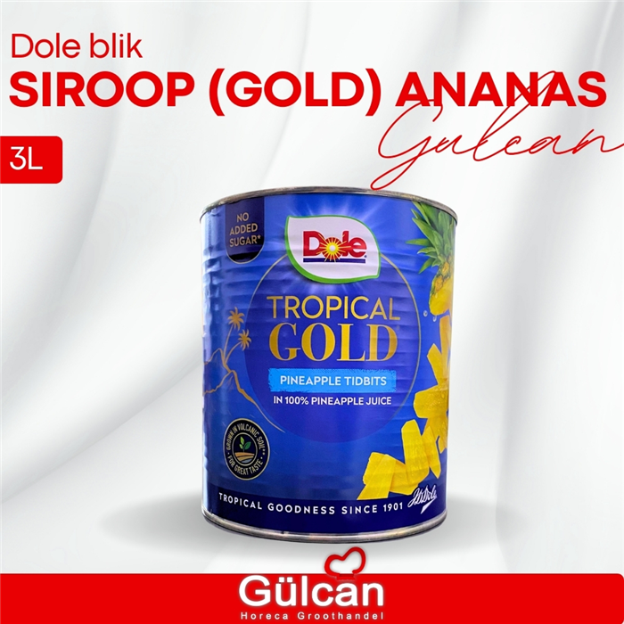 Siroop (gold) Dole Ananas Blik 3.lt