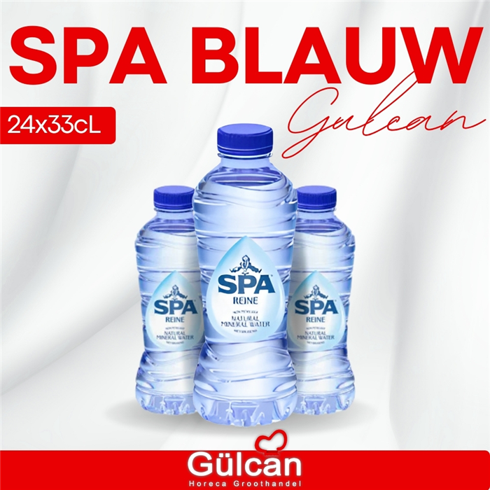 Spa blauw 24x33cL