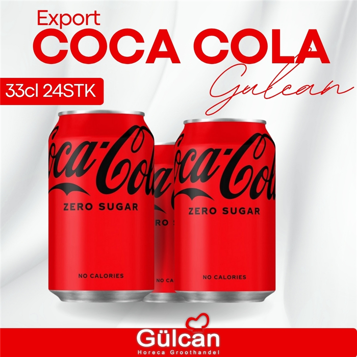 Export Zero Cola 33cl X 24st