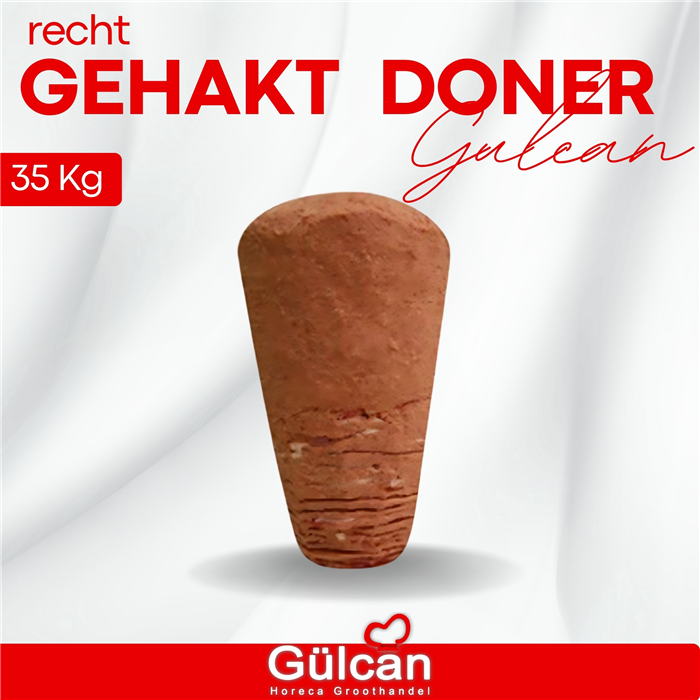 Duzgun gehakt doner 35 KG