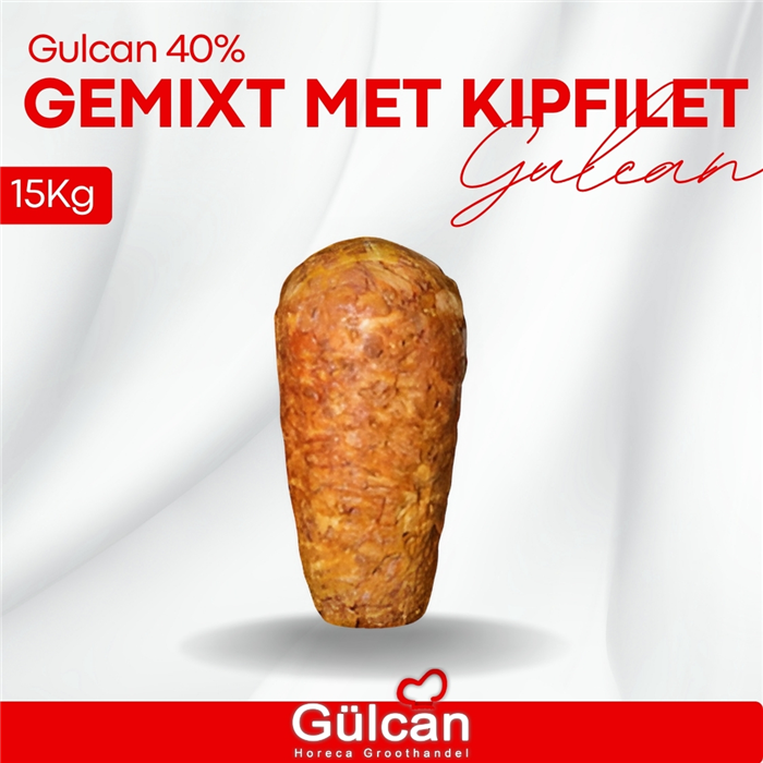 Gemixt met kipfiletmix 40% 15KG