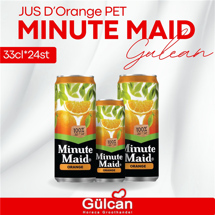 Pet Minute Maid Jus D'orange 33cl X 24st