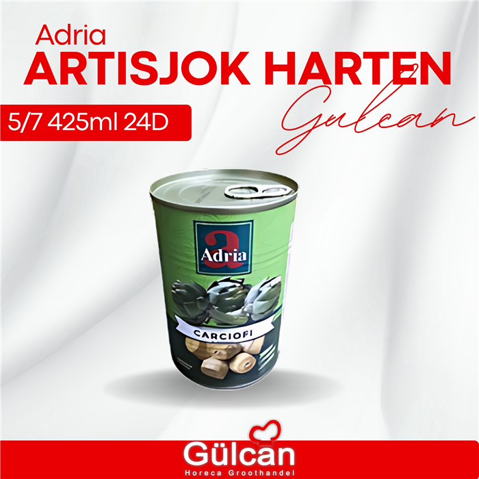 Artisjok Adria Harten 425ml 12Stk