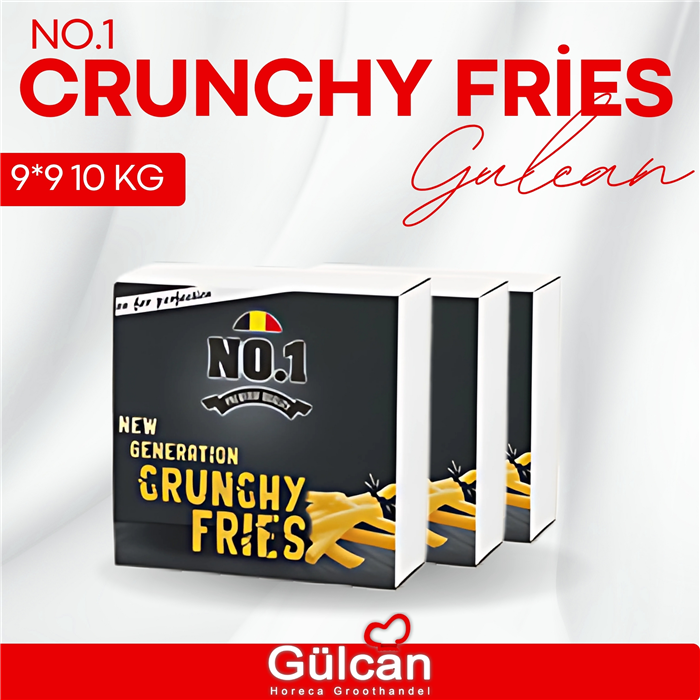 No.1 Frieten (crunchy Fries) 9x9 10kg