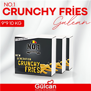 No.1 Frieten (crunchy Fries) 9x9 10kg