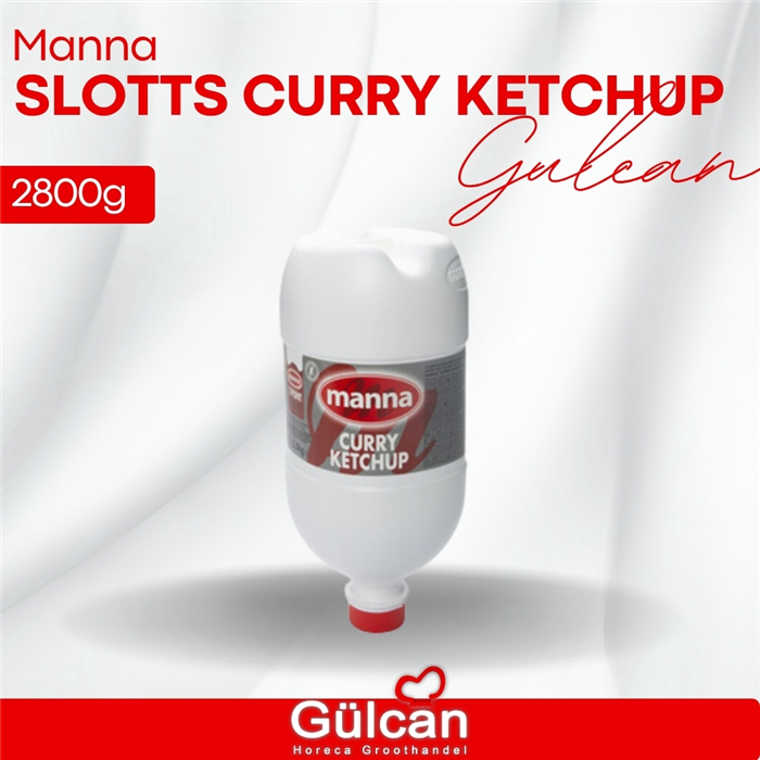 Manna Slotts Curry Ketchup 2800g