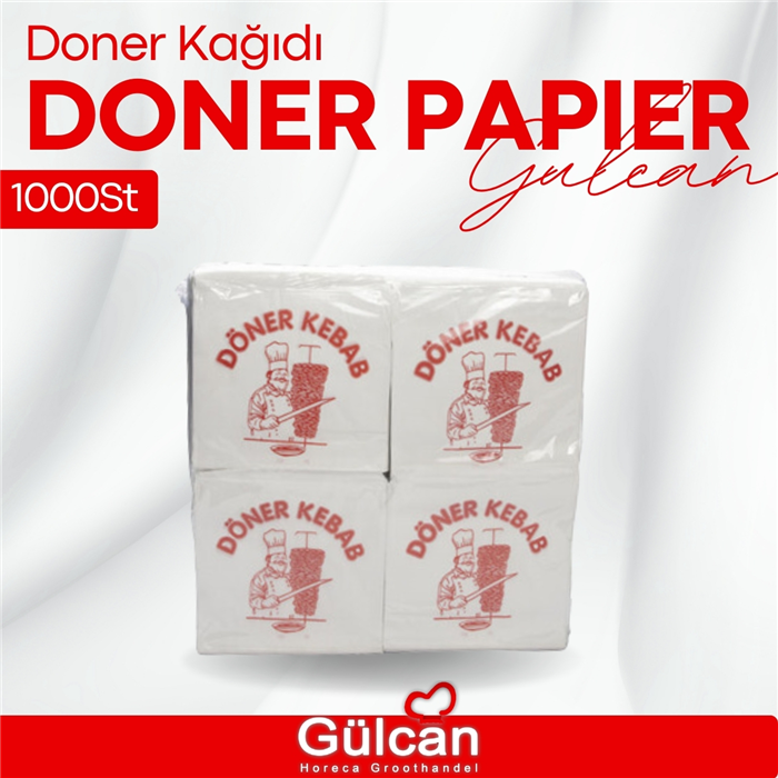 Doner Papier (kagidi) 1000 Stk
