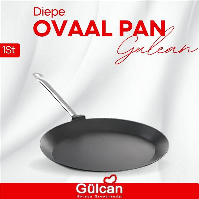 Diepe ovaal pan