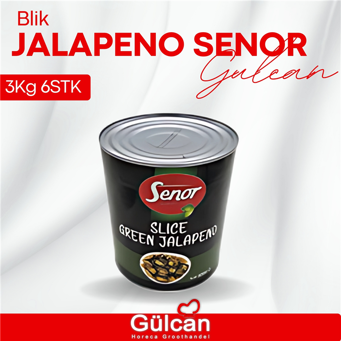 Senor jalapeno blik 3KG