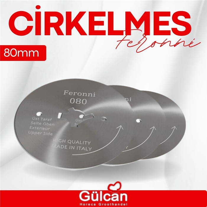 Feronni cirkelmes disc (donerbicagi) 80mm