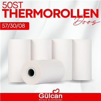 Thermorollen 57x30x8  50St/Doos