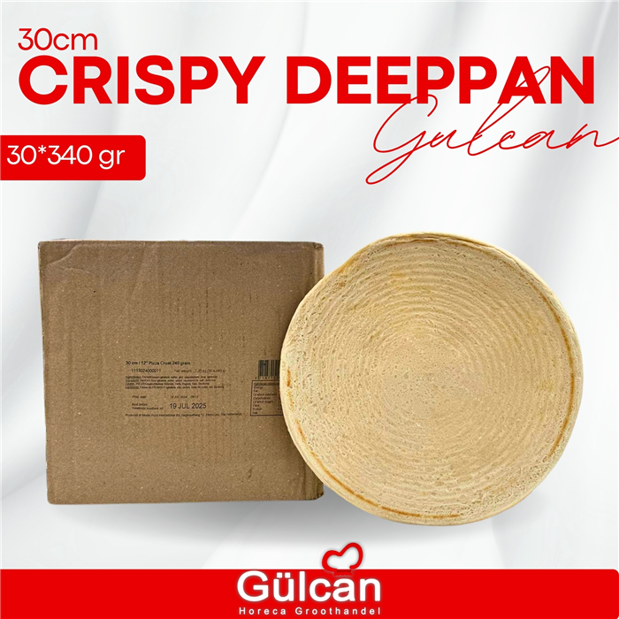 (crispy) Deeppan 30 Cm 30*340 Gr
