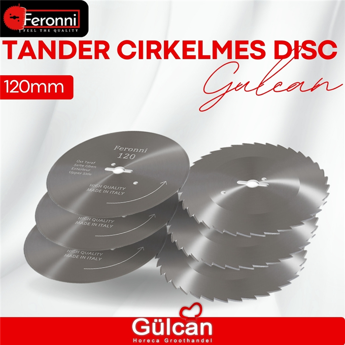 Feronni Tander Cirkelmes Disc (donerbicagi) 120mm