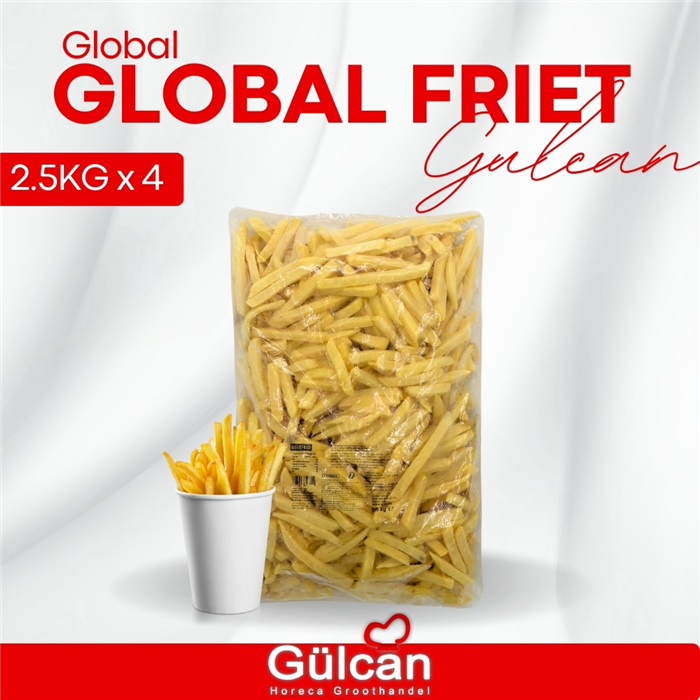 Global friet 9/9 - 2.5KG x 4