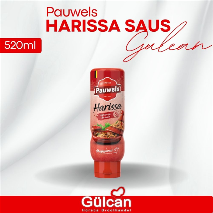 Pauvesls Harissa saus 520 ml
