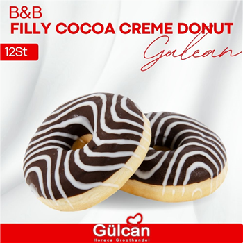 B&B FILLY COCOA CREME DONUT 12St