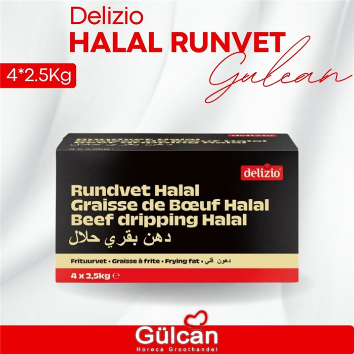 Rundvet Delizio Helal 4*2.5KG