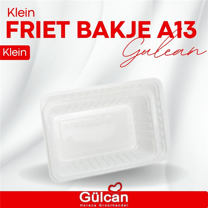 Friet Bakje (klein) A13 1000st
