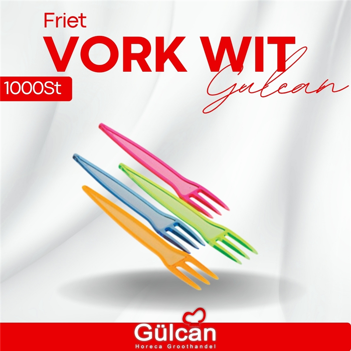 Vork Wit (friet) 1000st