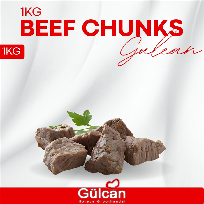 Beef chunks 1KG