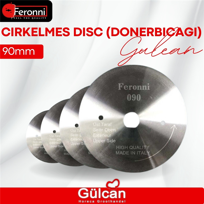 Feronni cirkelmes disc (donerbicagi) 90mm