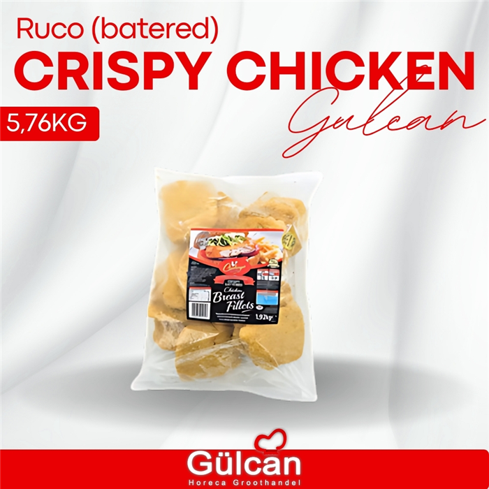 Ruco crispy chicken (batered) 5,76KG