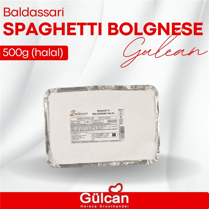 Baldassari spaghetti bolgnese 500g (halal)