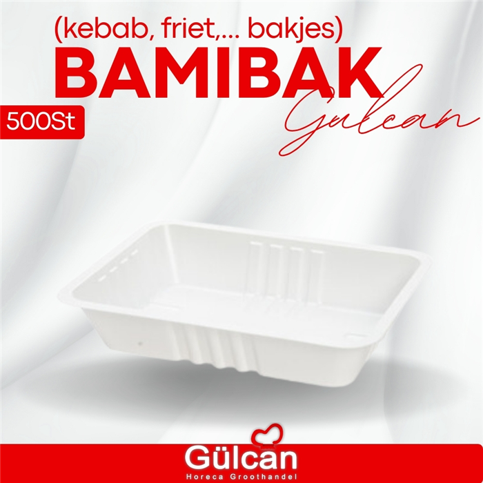 Bamibak (kebab, Friet, Bakjes) 500st