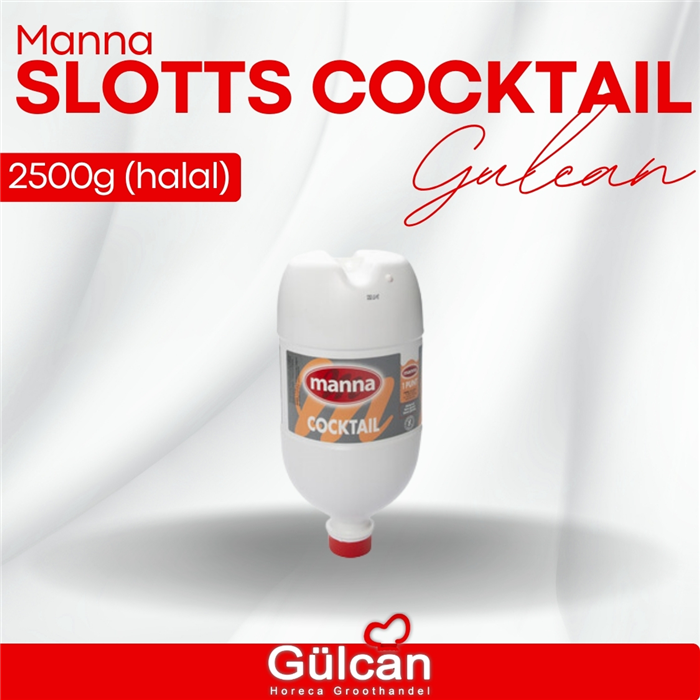 Manna slotts cocktail 2500g (halal)