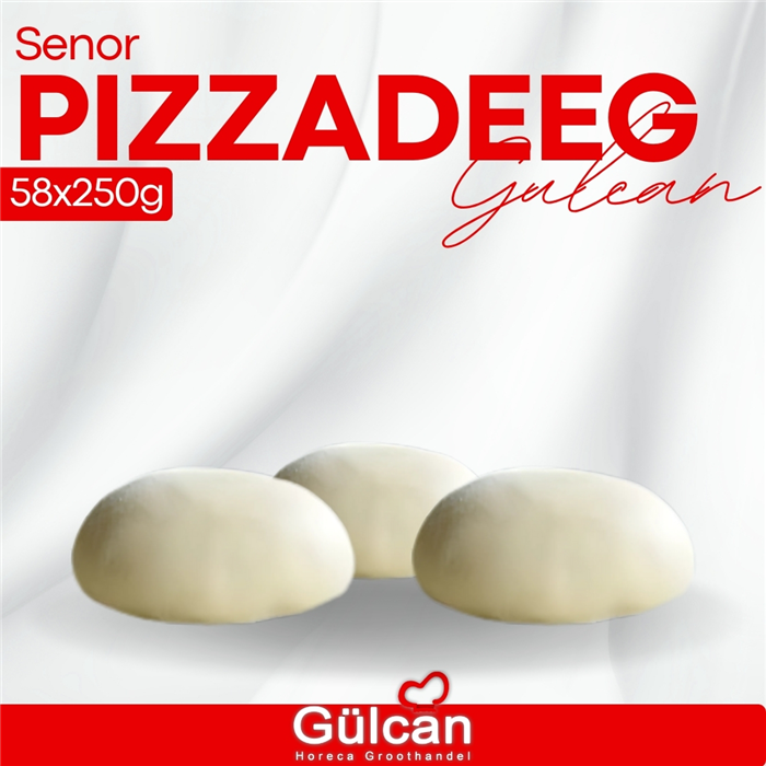 Senor pizzadeeg 58x250g