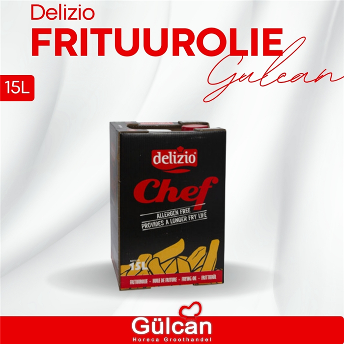 Delizio frituurolie 15L