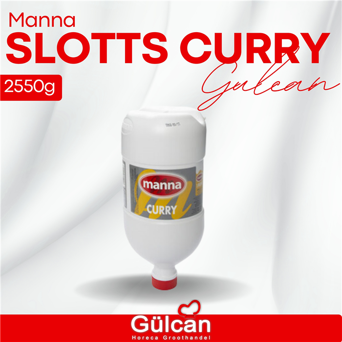 Manna slotts curry 2550g