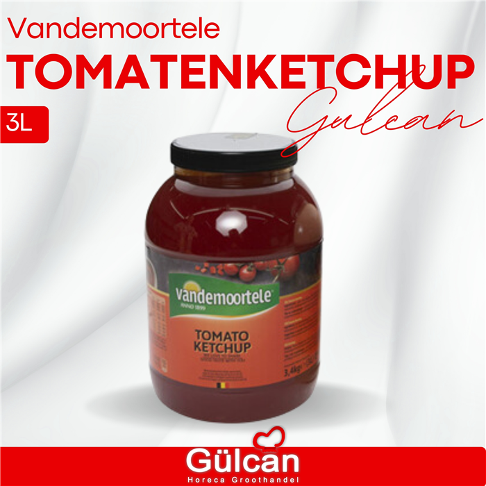 Vandemoortele tomatenketchup 3L